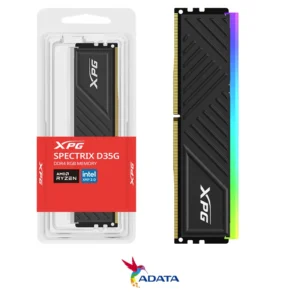 ram xpg spectrix d35g rgb ddr4 3200mhz 8gbblack heatsink