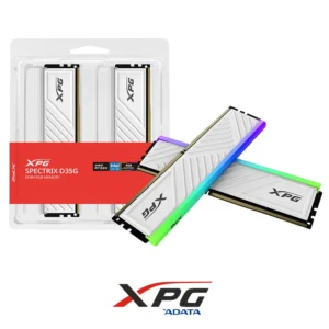 ram xpg spectrix d35g rgb ddr4 3200mhz 8gb white heatsink