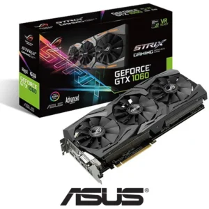 asus gtx 1060 6gb rog strix oc edition used with box