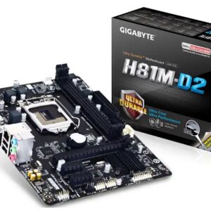 ga h81m d2 gigabyte (used)