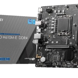 pro h610m e ddr4 msi
