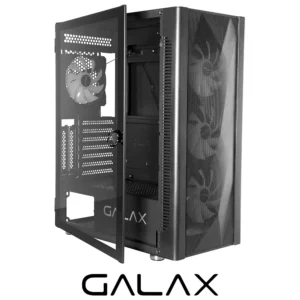 case galax revolution 6 4x fans black