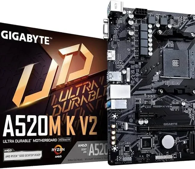 Gigabyte A520M K V2 Motherboard