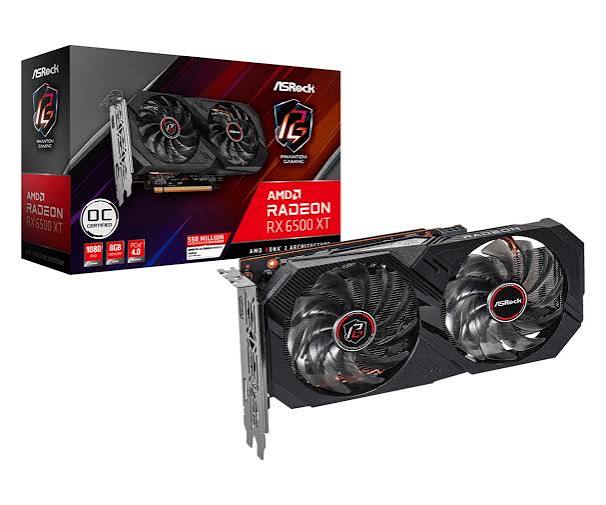 Sapphire Pulse AMD Radeon RX 6500 XT 8GB GDDR6 OC