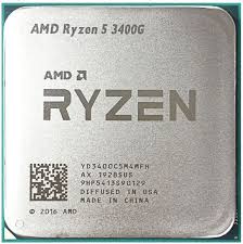 RYZEN 5 3400G 4-COEURS 8-THREADS 3.7GHZ 4MO CACHE 65W VGA RX VEGA11 BOX TRAY
