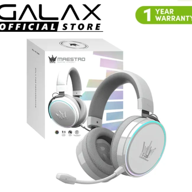 CASQUE GALAX HOF H1 MAESTRO BLACK GLOSS 7.1